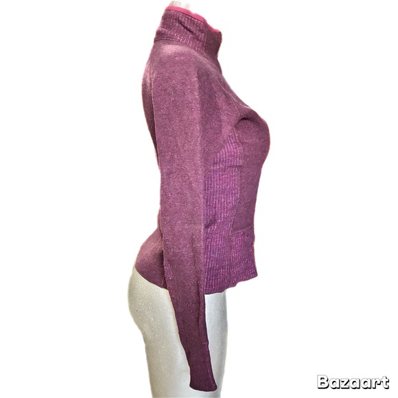 Mountain Hardwear Sarafin Full-zip Wool Blend Cardigan Sweater Jacket Athletic S - Picture 10 of 10